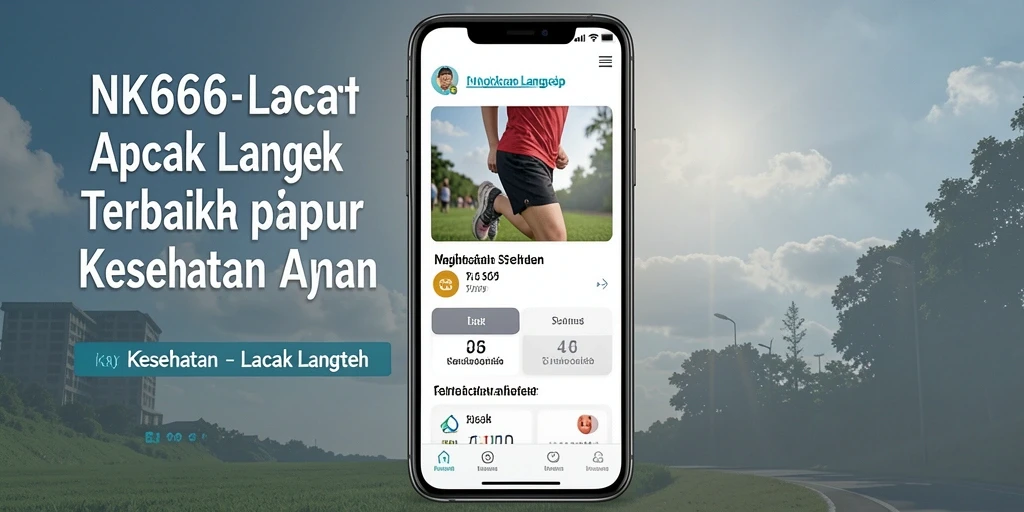 Tampilan antarmuka NK666 yang intuitif dan fitur pelacakan langkah.