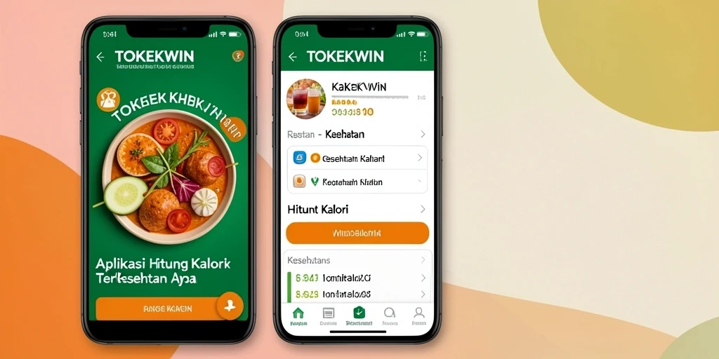 Antarmuka TOKEKWIN yang intuitif dan mudah digunakan.